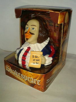 Shakespeare Rubber Duck - By Celebriducks - Limited Edition
