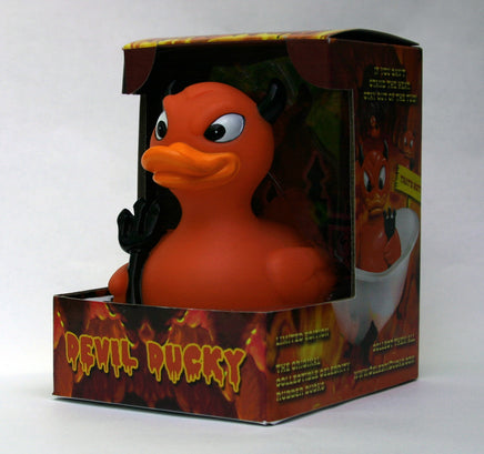 Devil Ducky Rubber Duck - By Celebriducks - Limited Edition