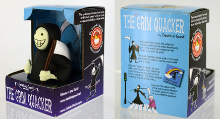 The not so Grimy Quacker - glows in the dark! Rubber Duck - By Celebriducks - Limited Edition