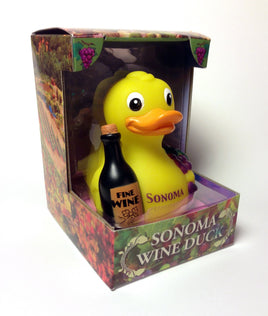 Sonoma Wine Duck Rubber Duck - By Celebriducks - Limited Edition