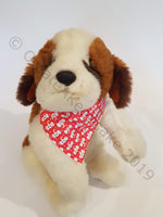 Red Elephant Pet Bandana Poplin Polyester/Cotton - Personalised