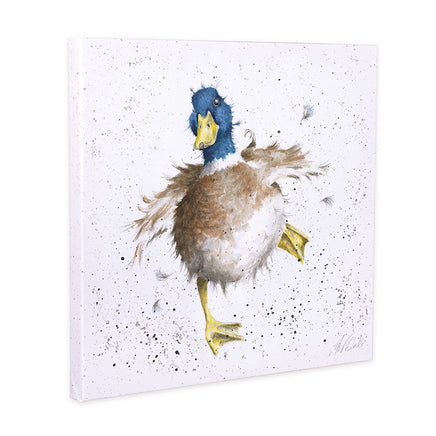 A Waddle And A Quack 20CM Canvas - Wrendale Designs