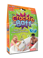 6 Pack Crackle Baff Colours Crackle, Pop & Colour Bath Toy