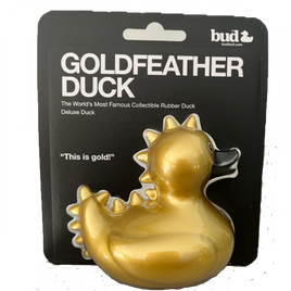 Deluxe Gold Feather Duck by Design Room