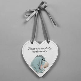 Disney Christopher Robin Relief Heart Eeyore Plaque
