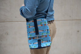 Duck Print Messenger Bag by the Owlery