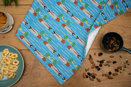 Duck Print Tea Towel by the Owlery