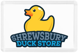 Duck Store Logo - Fridge Magnet - Duck Themed Merchandise from Shop4Ducks
