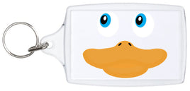 Duck Face - Keyring - Duck Themed Merchandise from Shop4Ducks