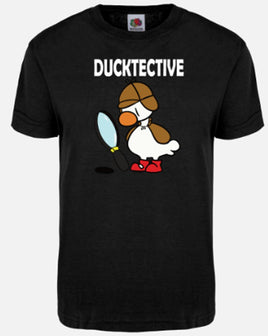 Ducktective - Black T-Shirt