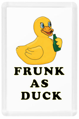 Frunk As Duck - Fridge Magnet - Duck Themed Merchandise from Shop4Ducks