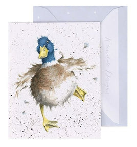 A Waddle and a Quack Enclosure Card - Wrendale Designs