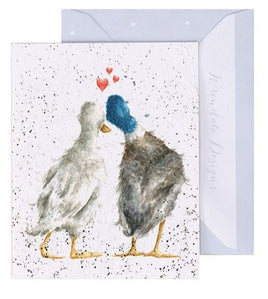 Duck Love Enclosure Card - Wrendale Designs