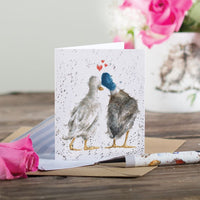 Duck Love Enclosure Card - Wrendale Designs