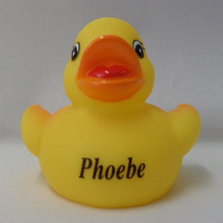 Phoebe - Name Printed Rubber Duck
