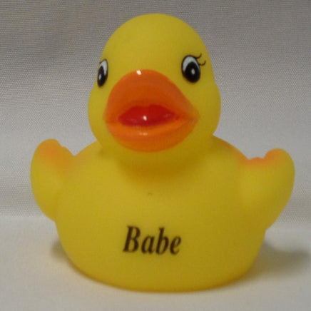 Babe - Name Printed Rubber Duck