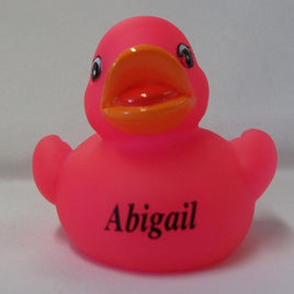 Abigail - Name Printed Rubber Duck