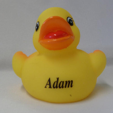 Adam - Name Printed Rubber Duck