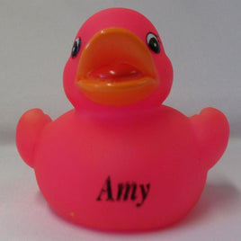 Amy - Name Printed Rubber Duck