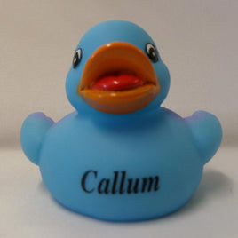 Callum - Name Printed Rubber Duck