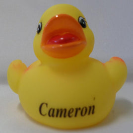 Cameron - Name Printed Rubber Duck