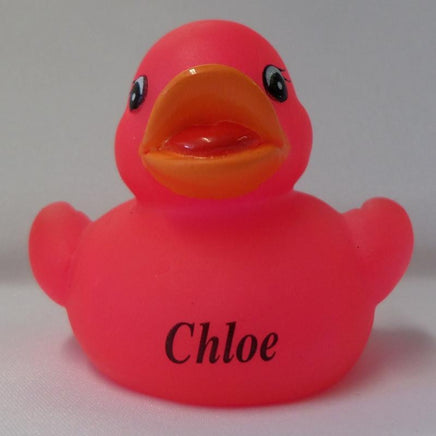Chloe - Name Printed Rubber Duck