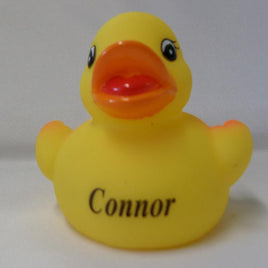 Connor - Name Printed Rubber Duck