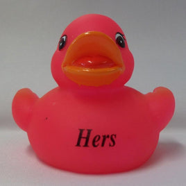 Hers - Name Printed Rubber Duck
