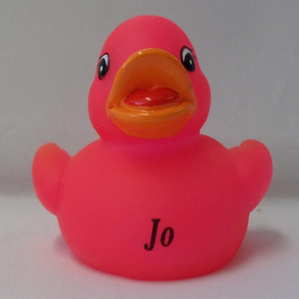 Jo - Name Printed Rubber Duck