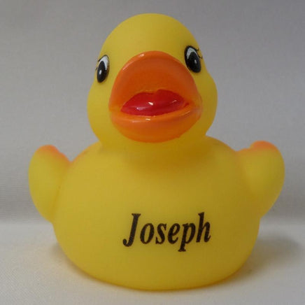Joseph - Name Printed Rubber Duck