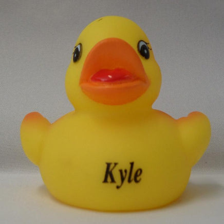 Kyle - Name Printed Rubber Duck