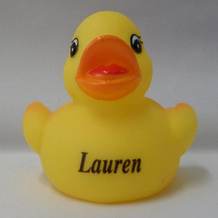 Lauren - Name Printed Rubber Duck