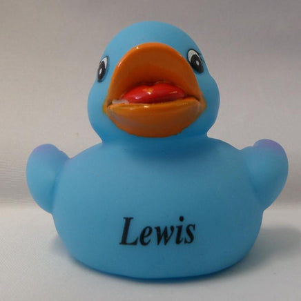 Lewis - Name Printed Rubber Duck