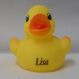 Lisa - Name Printed Rubber Duck