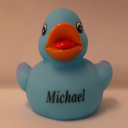 Michael - Name Printed Rubber Duck