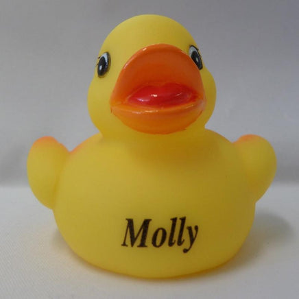 Molly - Name Printed Rubber Duck