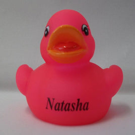 Natasha - Name Printed Rubber Duck