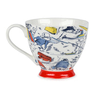 Paddington Footed Mug and Strainer