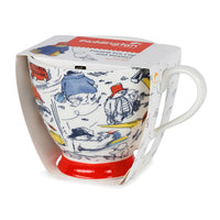 Paddington Footed Mug and Strainer