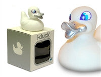 I-Duck - White Light Up Colour Changing LED Rubber Duck from Locomocean