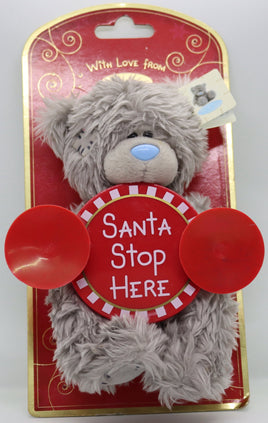 Me To You Tatty Teddy Santa Stop Here Sign