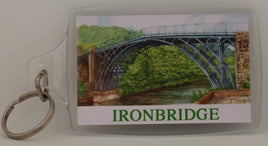 Ironbridge Landscape Shropshire Keyring