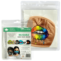 Face Protector - Rainbow Lips - Kids