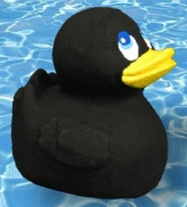 Mini Black Latex Rubber Duck From Lanco Ducks