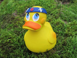 Samurai Latex Rubber Duck From Lanco Ducks