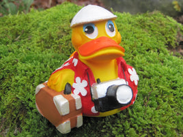 Tourist Holiday Latex Rubber Duck From Lanco Ducks