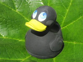 Black Latex Rubber Duck From Lanco Ducks
