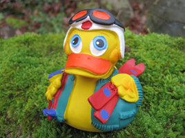 Ski Latex Rubber Duck From Lanco Ducks