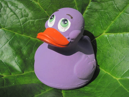 Lilac Latex Rubber Duck From Lanco Ducks