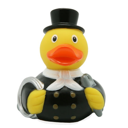 Chimney Sweep rubber duck with white neckerchief